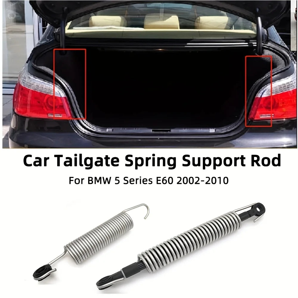 For BMW 5 Series E60 Car Left Right Trunk Shock Absorber with Spring Sedan Durable & Practical 51247045884 51247141490 2002-2010