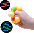 Needoh Snowflake Ice Cube Malt Sugar Squishy Blind Box Stress Relief Slow Rebound Anti-Anxiety Squeeze Toy Puzzle Hands-On Toys