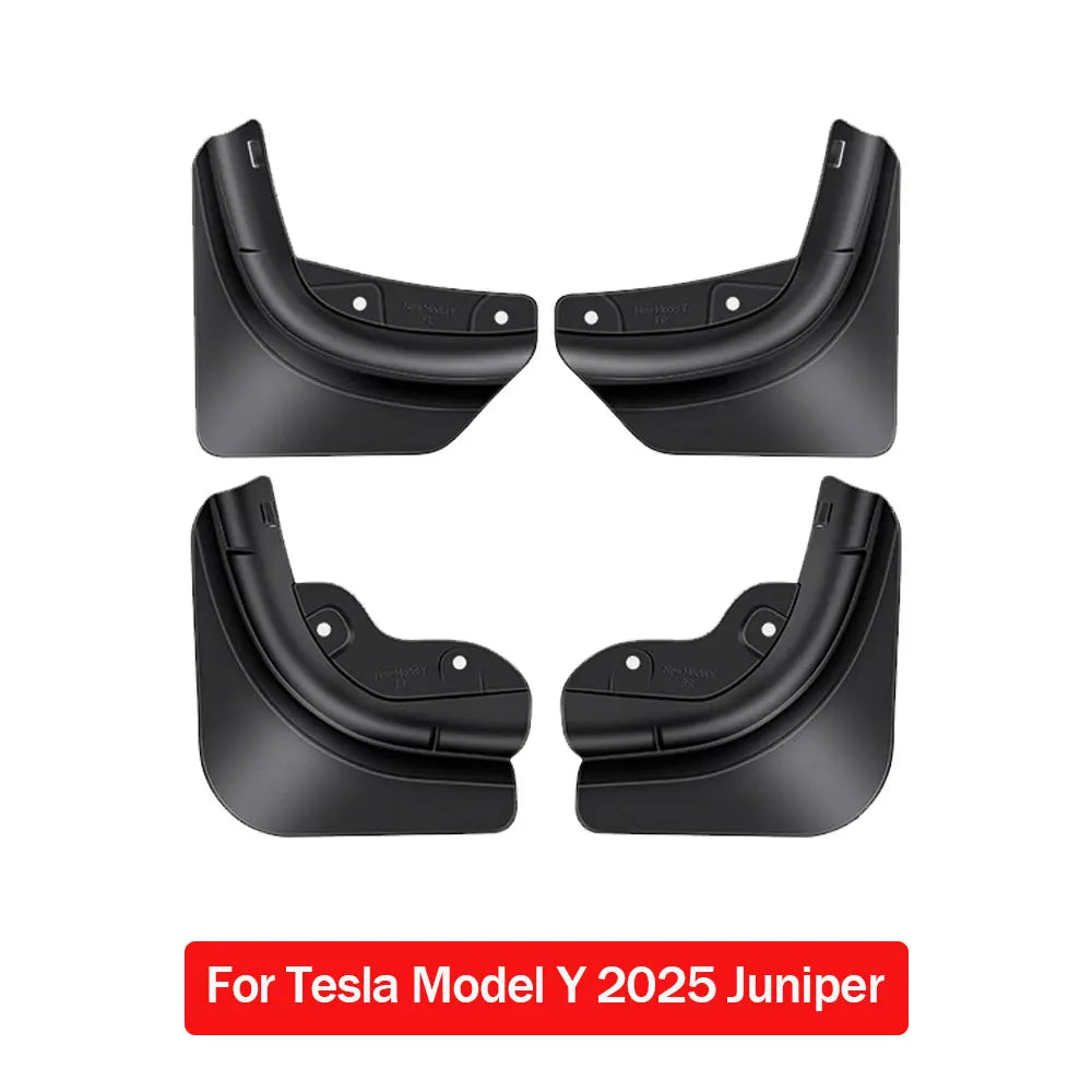 For Tesla Model Y Model 3 highland 2026 Accessories Mud Flaps Stay Clean Protect Paint Military Grade All Weather Splash Guards