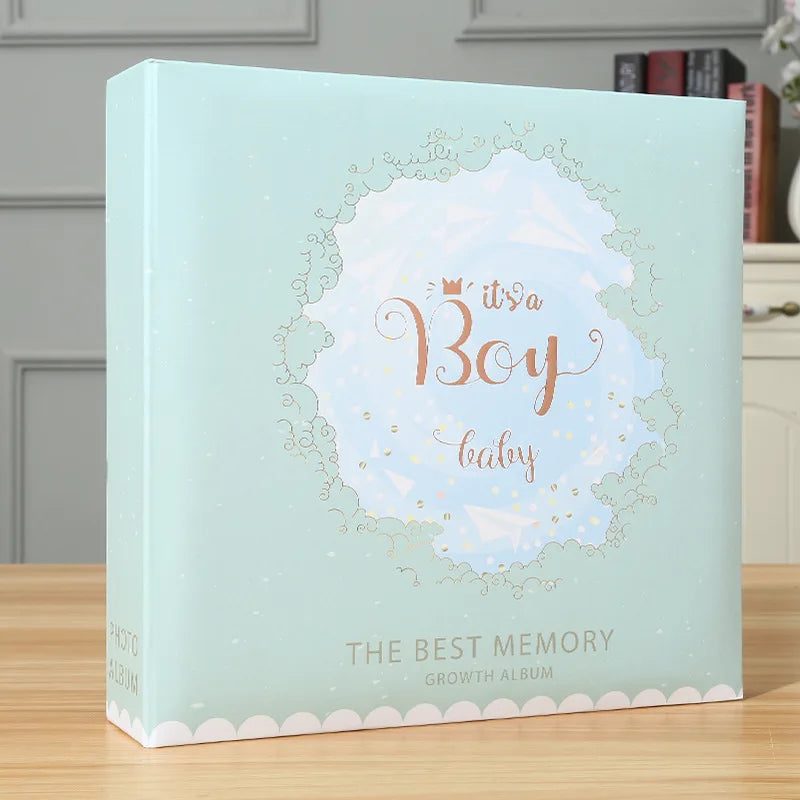 6 inch 200 Pocket 4x6 Cartoon Photo Album 10x15 Photocard Holder Baby Memories Instax Collect Book Family Memory Photos Album