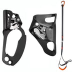 Outdoor Rock Climbing Hand Ascender SRT Ascend Device Mountaineer Handle Ascender Left Hand Right Hand Climbing Rope Tools