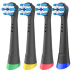 4 8 12 Pack Toothbrushes Head, Compatible with Oral B iO 2/3/4/5/6/7/8/9/10 Series Electric Toothbrush Replacement Brush Heads