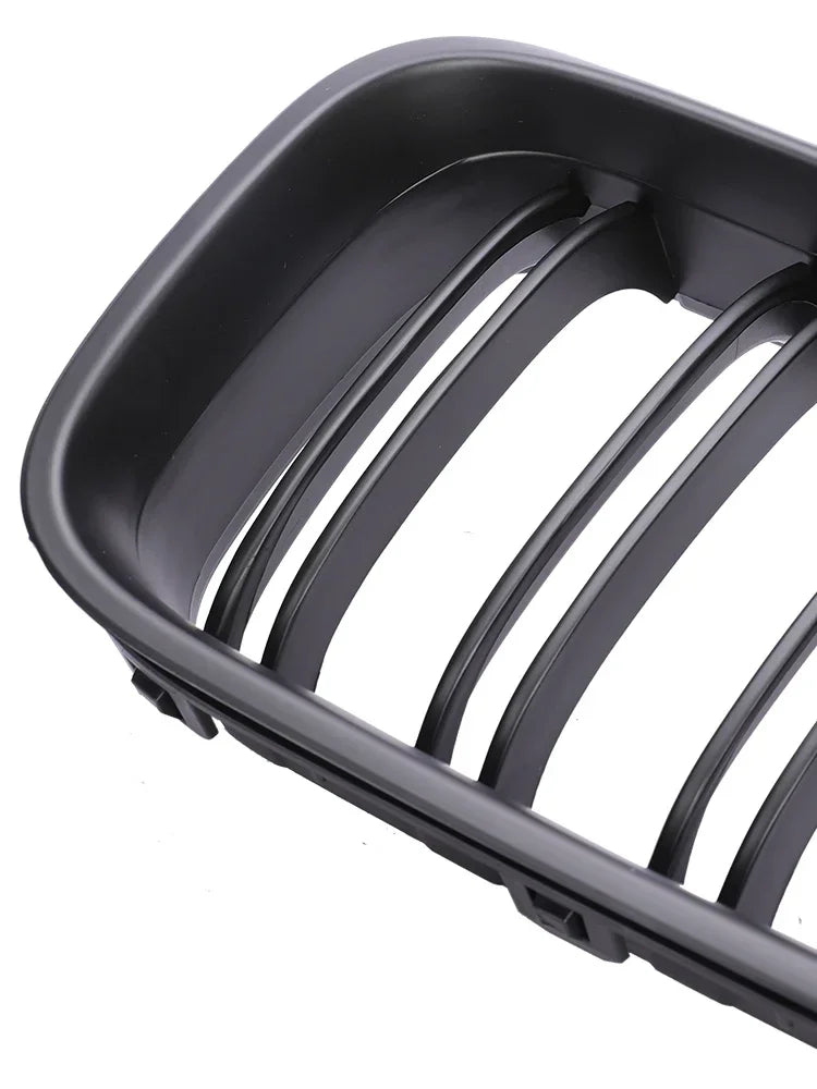 BMW 6 Series F12 F13 F06 2011-2017 Lower Grille Mesh Cover Chrome Black M6 Style