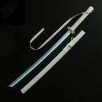 40inch Luminous Bleach Katana Kuchiki Rukia Sword Led Light Anime Cosplay Prop Knife Real Size Japanese Katana Samurai Sabre Toy