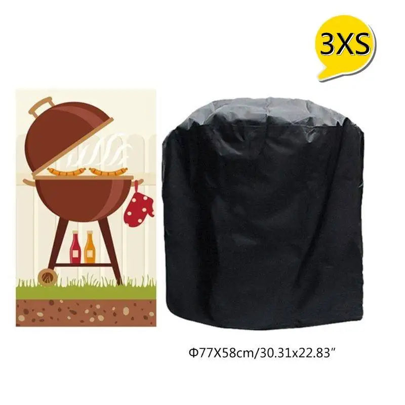 Grill Cover BBQ Grill Cover for Outdoor Anti-UV & Fade Resistant Gas Waterproof Barbecue for More Grills Spun Adjustable Straps