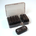 1 Set 7 Days Weekly Pill Case Pillbox  Medicine Tablet Box Portable Travel Drugs Storage Organizer Secret Compartments Pill Box