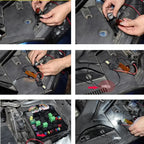 2pcs 1156/7440 Dual Color LED Turn Signal & DRL Bulbs White/Amber Canbus Error Free