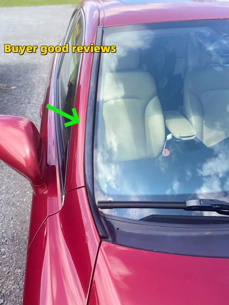 Windshield Pillar Molding for Lexus IS 2006-2013 with Clips Kit Pillar Molding Outer Protective Strip 75551-53020 75552-53020