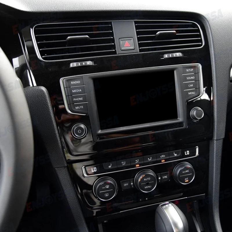 8/9.2 inch MIB Radio Frame For VW Golf 7 MK7 Golf 7.5 MK7.5 Volkswagen Car Radio Plates Decorative Panel Screen Bezel