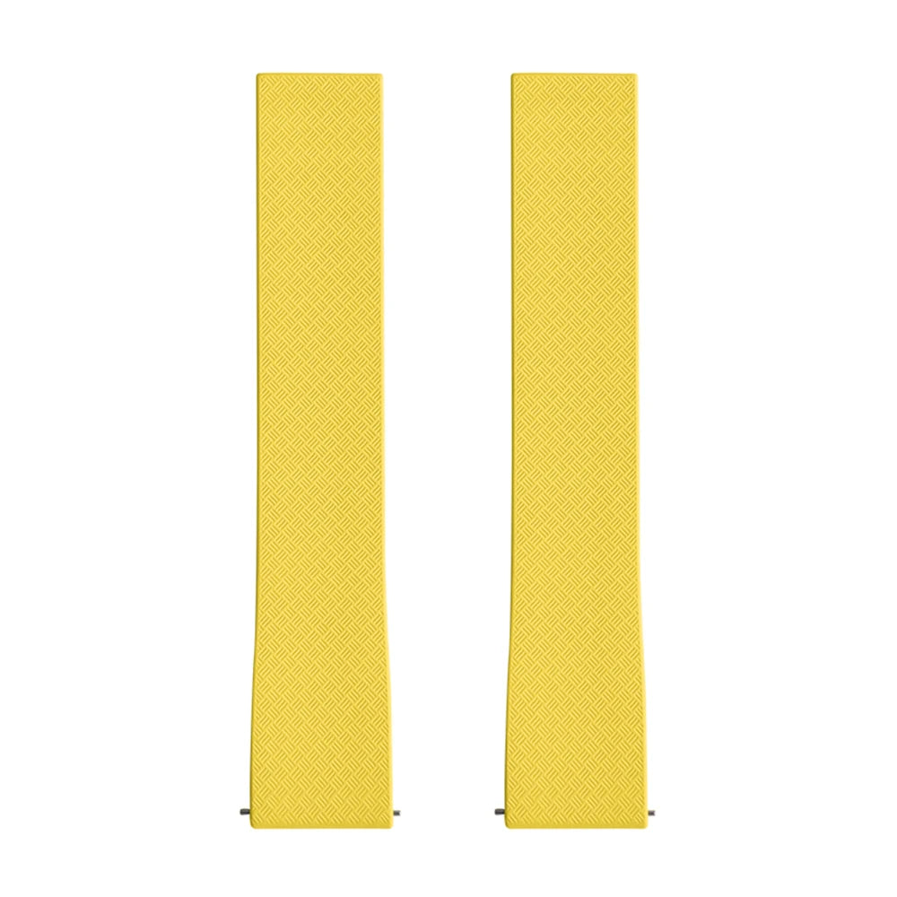 New Design CTS Fluororubber Watch Strap 18mm 19mm 20mm 22mm Quick Release Original Buckle Watch Bands FKM Strap For Cut To Size