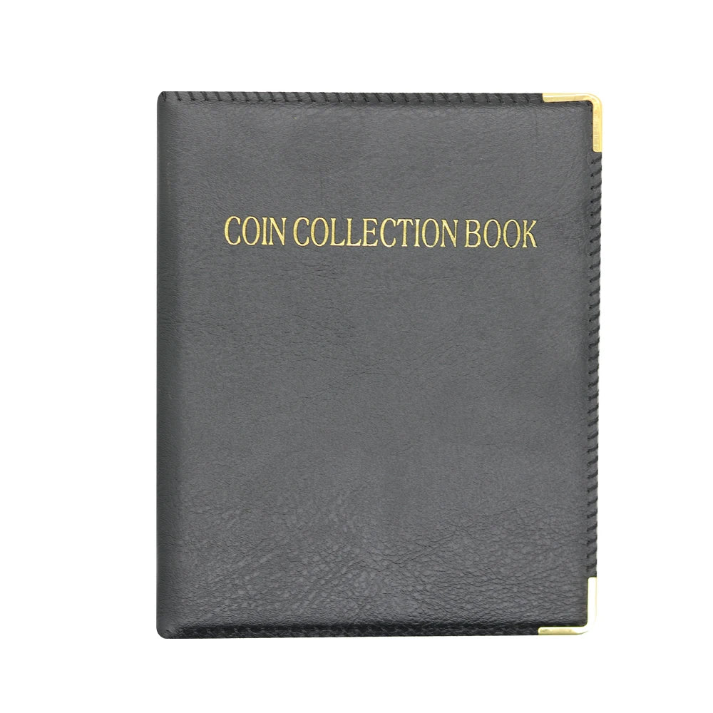 D&D 480 Pockets Coin Collection Holder Book Album for Collectors Storage Box Case Supplies for 20/25/27/30/38mm