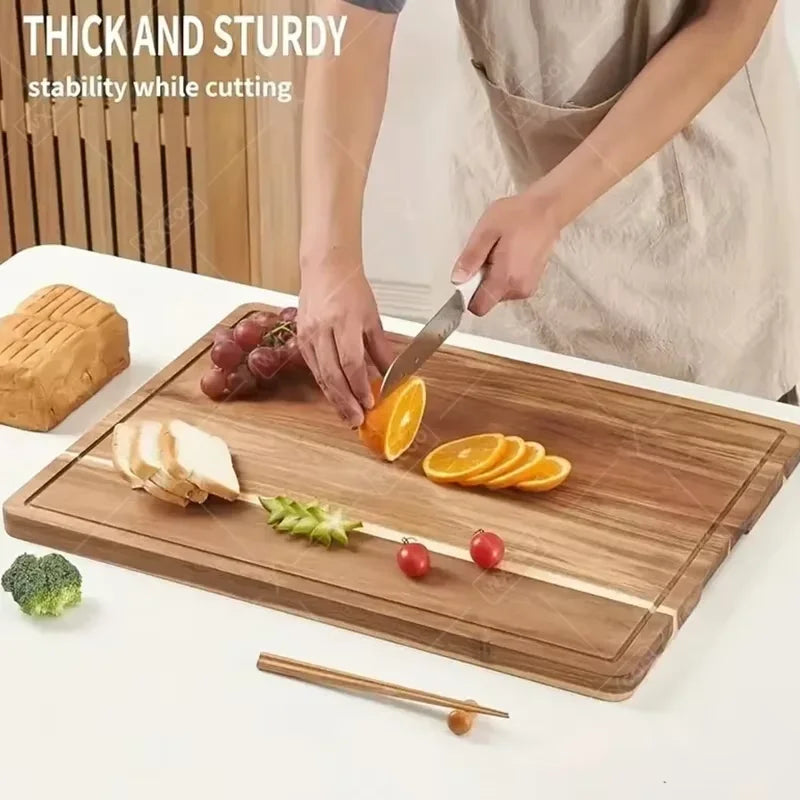 Premium Wooden Cutting Boards for Meat & Cheese – Beech & Walnut