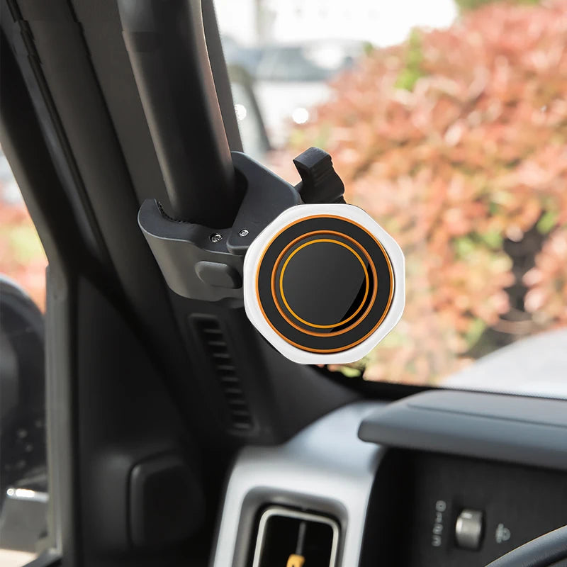 For BYD Denza B5 8 Leopard Car Magnetic Phone Holder Leopard 5 8 Gravity Navigation Mount Adjustable Ball Head Car Accessories