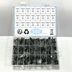 1000Pcs/lot 0.1UF-1000UF 15/24/36Values Aluminum 10-50V Mix Electrolytic Capacitor Assorted Kit And Storage Box