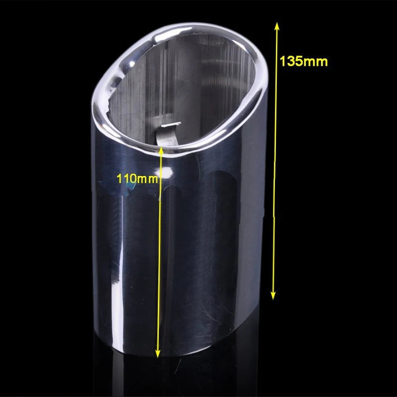 Stainless Steel Car Exhaust For Bmw 3 Series X1 E84 E87 E81 E90 E91 E92 E93 318i 318d 320i X3 Tail Muffler Tip Pipe High Quality