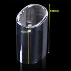 Stainless Steel Car Exhaust For Bmw 3 Series X1 E84 E87 E81 E90 E91 E92 E93 318i 318d 320i X3 Tail Muffler Tip Pipe High Quality
