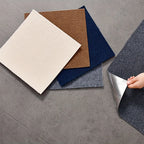 30x30cm DIY Modern Carpet Self-adhesive Anti Slip Block Fully Spread Floor Mat Bedroom Study Office Can Be Cut