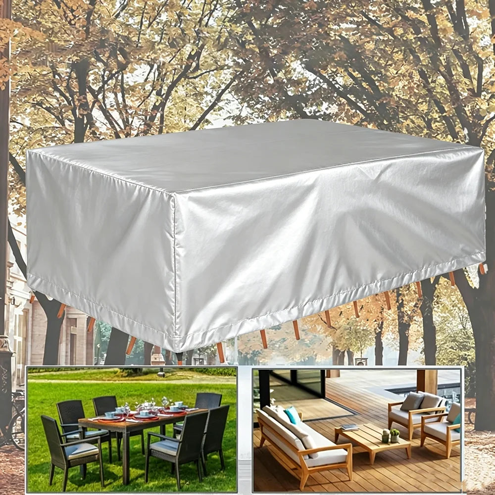 Waterproof Garden Furniture Covers, Rain and Snow Cover, Chair Covers for Sofa, Table and Chair, Dust Proof, Outdoor, 55 Sizes