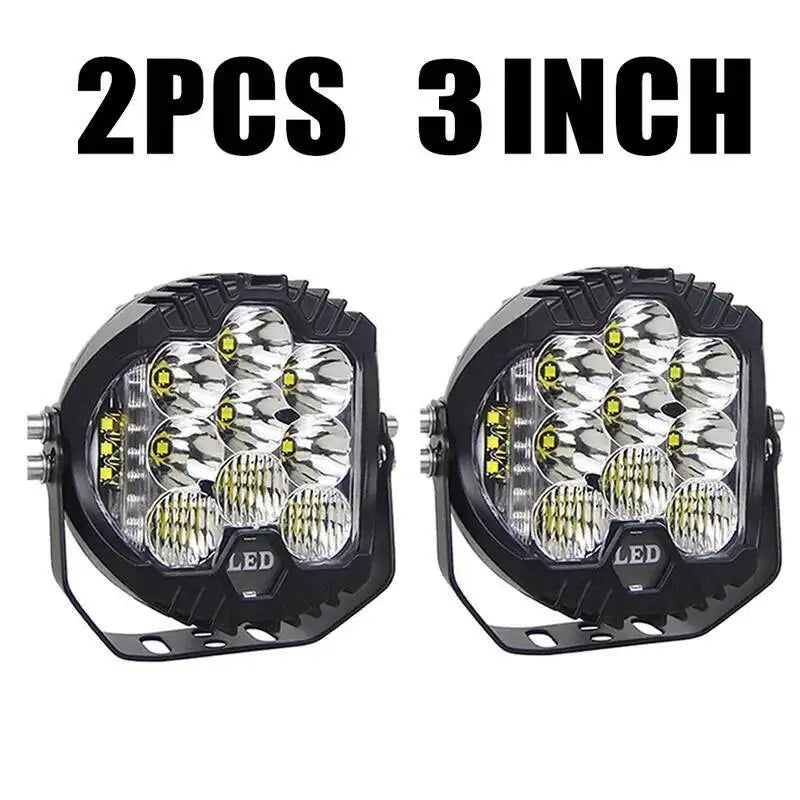 LED Sport Work Lamps 3'' 5'' 7'' Automobile For Lada Offroad 4X4 Vehicle Auxiliary Lights Led 7Inch Jeep Combo Driving Headlamp