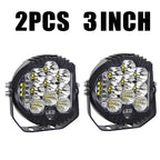 LED Sport Work Lamps 3'' 5'' 7'' Automobile For Lada Offroad 4X4 Vehicle Auxiliary Lights Led 7Inch Jeep Combo Driving Headlamp
