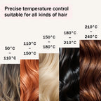 480℉ Titanium Hair Straightener Keratin Treatment Hair Flat Iron Professional Floating Plates Straightening Irons 100-240V