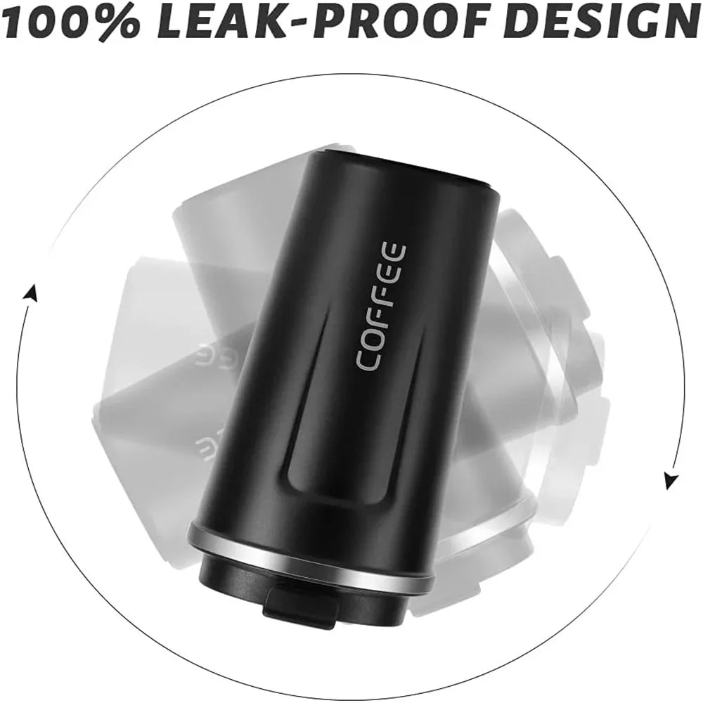 380/510ML Double-layer Insulation Cold And Hot Thermo Cafe Thermos Mug Leakproof Travel Thermo Cup for Tea Water Coffee Cup