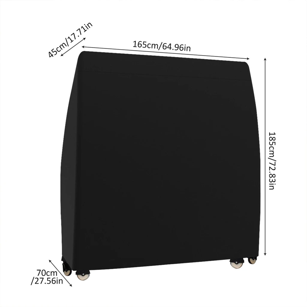 165x70x185cm Black