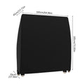 165x70x185cm Black