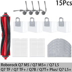 Roborock Q7 M5 / Q7 M5+ / Q7 L5 / Q7 L5+ / Q7 TF / Q7 TF+ / Q7B / Q7T+ Plus Parts Main Brush Filter Mop Cloth Dust Bag