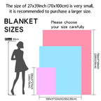 1pc flannel blanket - soft, comfortable, warm nap blanket, Christmas exquisite gift blanket, available in multiple colors