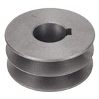 For A Type V Belt V Belt Pulley Dia 50mm 100 Cast Iron Double Slot Pulley Power Tool Accessory V Belt Pulley A Type