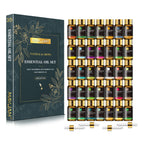 MAYJAM 35 Bottles Aromatherapy Essential Oil Gift Set Lavender Jasmine Eucalyptus Vanilla Peppermint Sandalwood Fragrance Oils