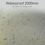 3x3 3x4 3x5 4x4 Sunshade Tarp Outdoor Camping Waterproof Awning Silver Coating UV Sun Shelter Picnic BBQ Lightweight Sun Canopy