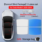 Sunshade Magnetic Suction Clip Sunroof 2026 For Tesla Model 3 Highland Model Y Juniper Heat Insulation Class Roof Sun Shade