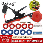 Onnfang Garden Tools Hand Tying Machine Tapetool Vegetables Tapener Black Garter Plants Plant Branch Tapes