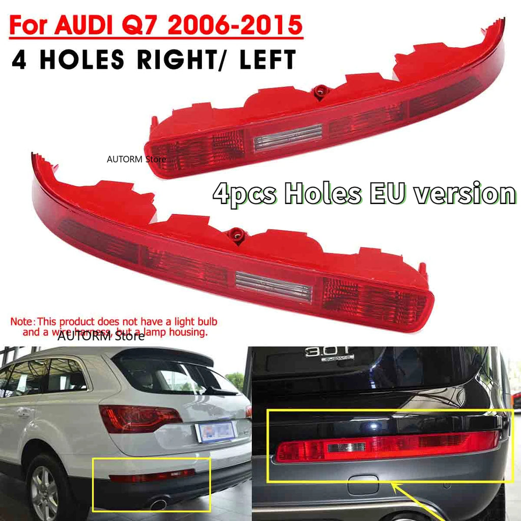 Red Car Rear Brake Light Turn Signal Light Driving Light Reversing Lamp Without bulbs For Audi Q7 2009-2015 Eu Version 4L0945095