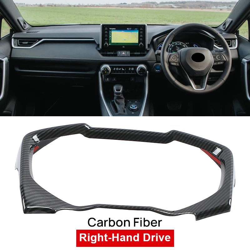 For Toyota RAV4 XA50 2019 2020 2021 2022 2023 2024 RAV 4 Hybrid Car Dashboard Display Meter Speedometer Gauge Cover Accessories