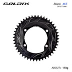 GOLDIX Road Bike Gravel Bike Single Chainring 110BCD Suitable for Shimano R7000 R8000 R8100 R9200 Suitable for Crank Power Meter