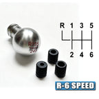 Universal Rainbow Shift Knob - Burnt Blue Aluminum Gear Lever for Manual/Auto Cars, Anti-Slip Ergonomic Grip