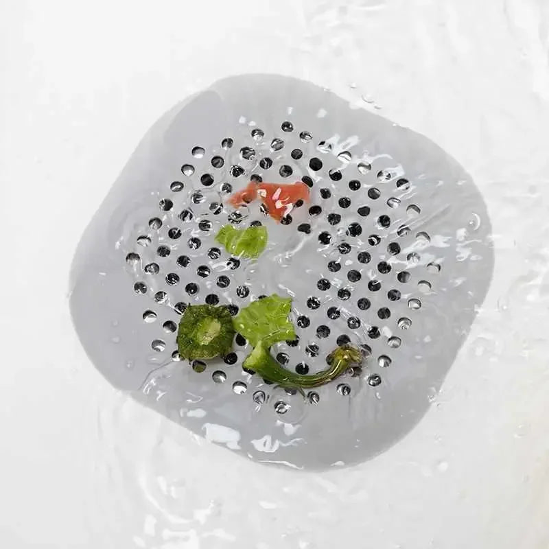 1/10PCS Bathroom Hair Filter Sink Anti-Blocking Strainer Bathtub Shower Floor Drain Stopper Silicone Kitchen Deodorant Plug