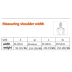 Breathable Double Shoulder Back Support Basketball Easy To Wear Weightlifting Sport Brace Badminton Sports Shoulder Protection