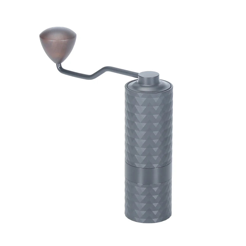 HAVMORE Upgrade Manual Coffee Grinder CNC Professional Stainless Steel Diamond Adjustable Manual Burr Coffee Bean Grinding