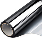 One Way Tint Mirror Window Film Daytime Privacy Self-adhesive Film Vinyl Sun Blocking Anti UV Glass Door Sticker Home Decoration