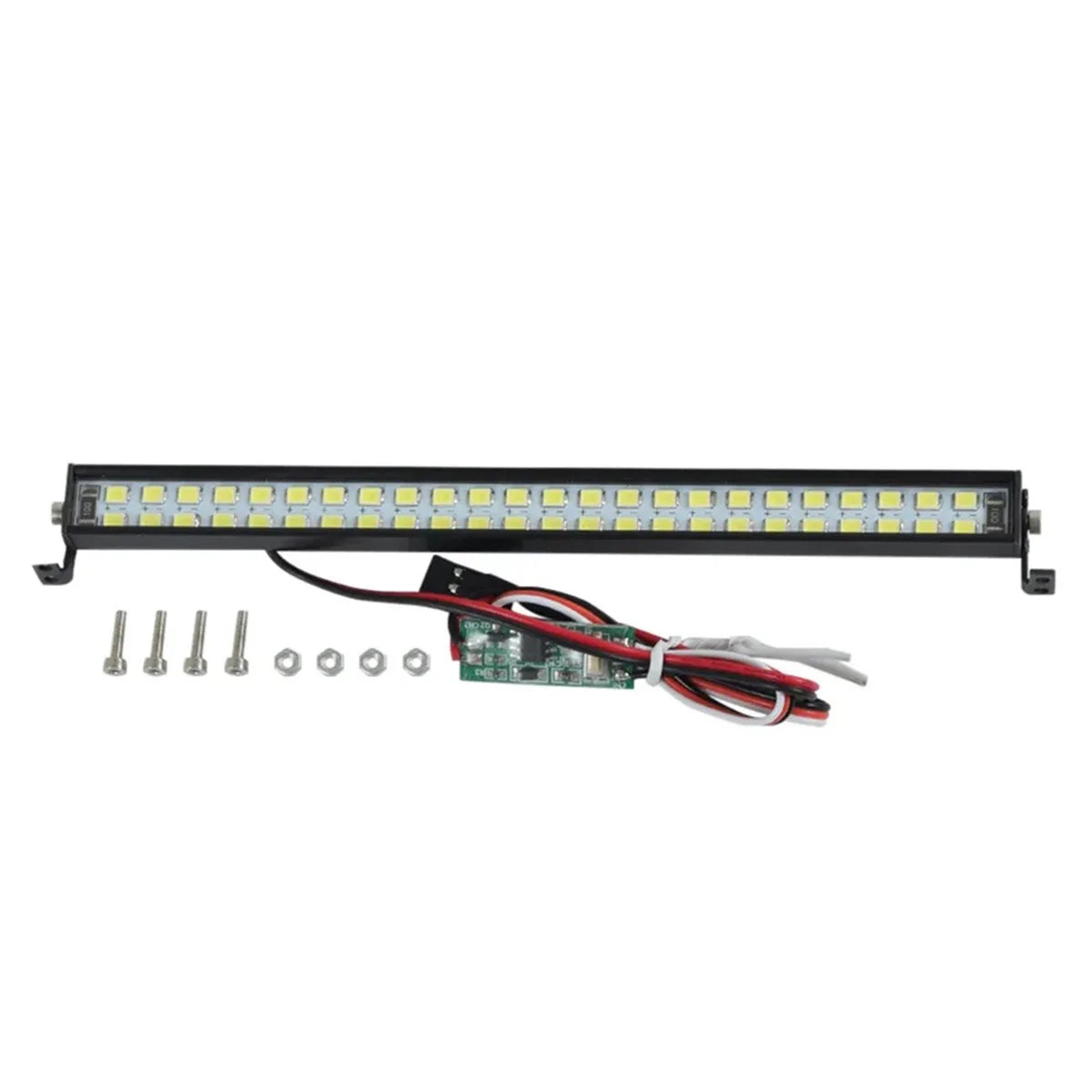 RC Car Super Bright LED Light Bar Roof Lamp CH3 Control for 1/10 RC Crawler Car Axial SCX10 Capra TRX4 TRX6 D90 CC01 YK4102