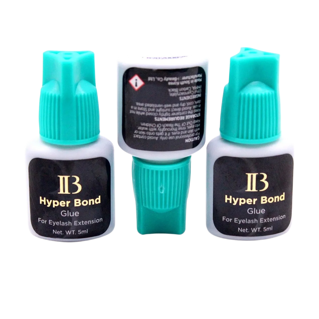 3/5/10Bottles Korea IB Hyper Bond Glue for Eyelash Extensions Individual 5ml Fast Drying 6 Weeks Lasting Time Glue Makeup Tools