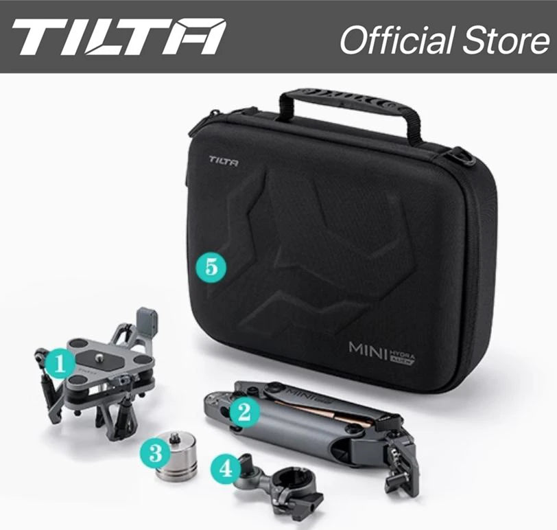 TILTA HDA-T15 Hydra Alien Mini Shock Absorbing Arm Car Shooting E-Suction Cup For DJI Osmo Pocket 4 Pocket 3 for insta360 X4