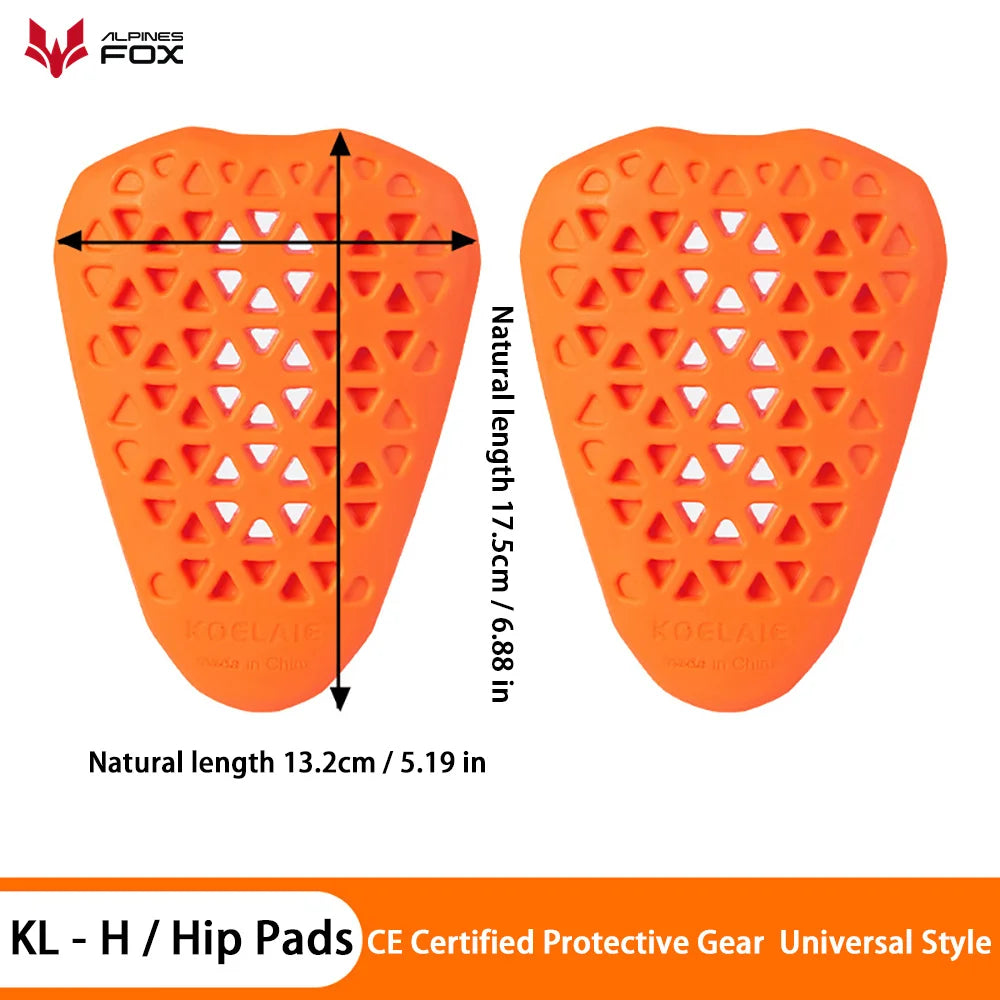 CE Certified Motorcycle Armor Jacket Insert Back Protector Universal Anti-Shock Rider Armor Back Spine Protective Pad