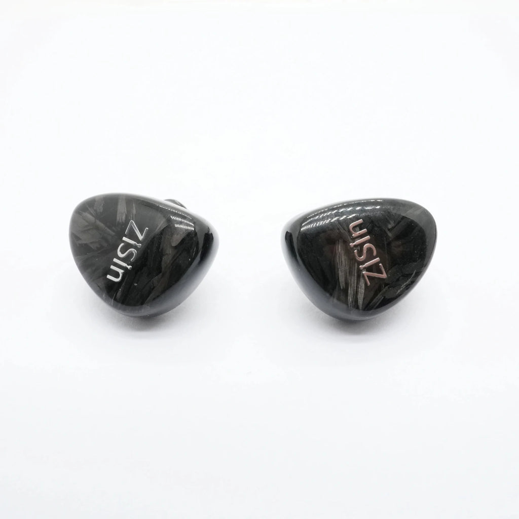 ZiSin Black Kirin1DD HIFI In-Ear Monitor Headphone In-Ear Headphones Dynamic Driver IEM with 3.5mm 2Pin for Audiophile Musicians