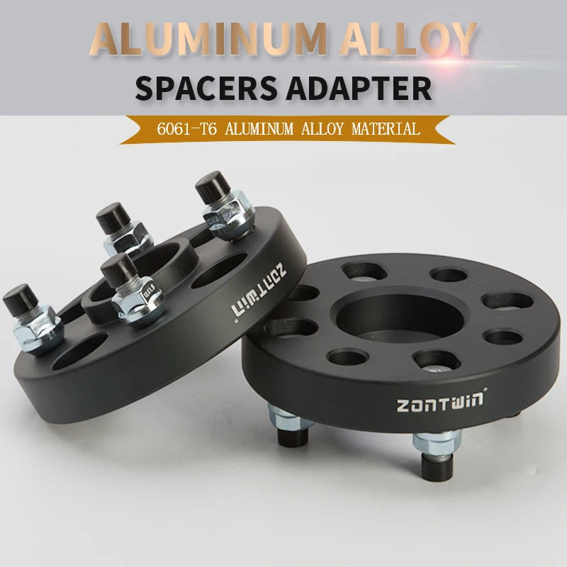 2Pieces PCD 4x108 CB 63.4mm 20/25/30/35/40mm Wheel Spacer Adapter For FORD Fiesta/ST Focus Ecosport/Ka/Ka+/Figo/Lkon/B-max