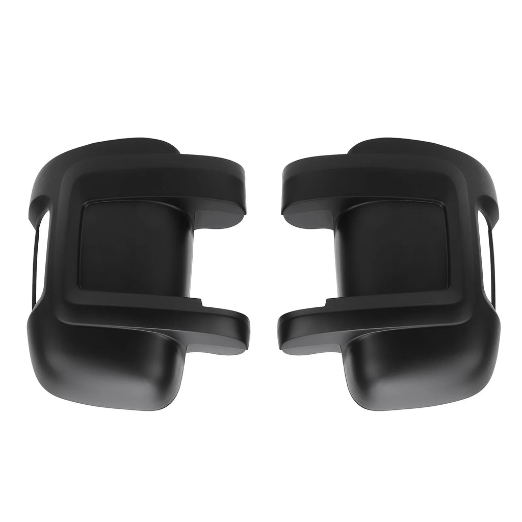 Car Rearview Mirror Cover Cap Protective High Strength Side Mirror Cover Trim for Ducato 250 2006 and After Black Car Accessorie